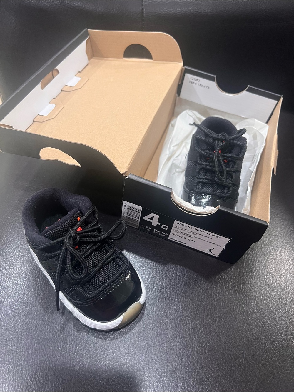 Jordan’s infant sneakers